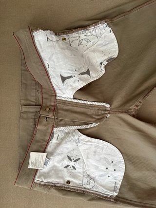 Marithé + Francois Girbaud pantaloni vintage beige