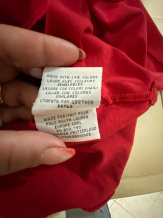 Polo Ralph Lauren Uomo Taglia XL Rossa