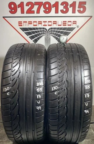 235 55 17 V DUNLOP RUEDA AL 90% VIDA UTIL
