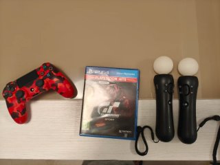 Pack G29, PSVR1 , AIM Controller, 2 Moves +++
