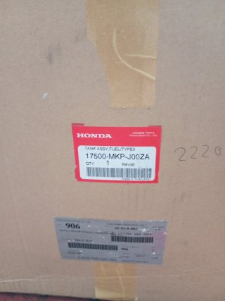 Depósito Gasolina CBR 500