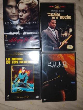 Lote 4 Películas DVD (Español)