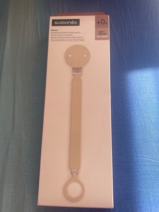 Chupete silicona 0-6m + pinza