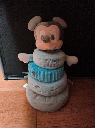 Peluche Mickey Mouse apilable bebé
