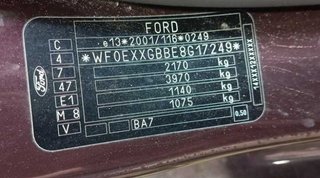 484845 asiento trasero ford mondeo ber. (ca2) ghia