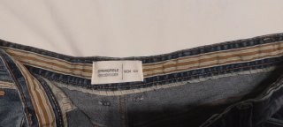 Lote de 2 vaqueros cortos hombre talla W34 slim