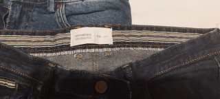 Lote de 2 vaqueros cortos hombre talla W34 slim