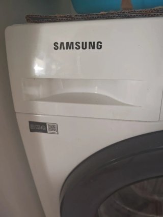 Lavadora Samsung 8 kg blanca
