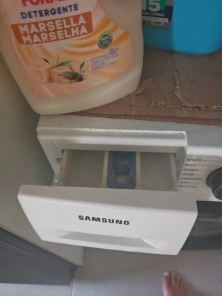 Lavadora Samsung 8 kg blanca