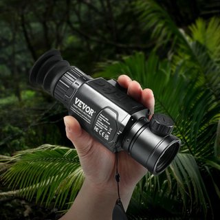 Telescopio de Imágenes Térmicas Monocular para Caza 1X -8X Zoom Pantalla OLED de 0.39"
