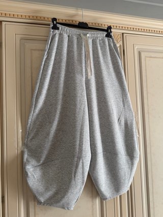Pantaloni tuta ballon estivi grigi