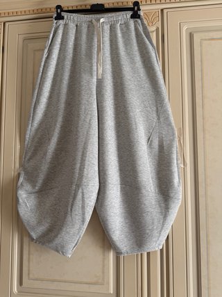 Pantaloni tuta ballon estivi grigi