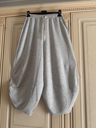 Pantaloni tuta ballon estivi grigi