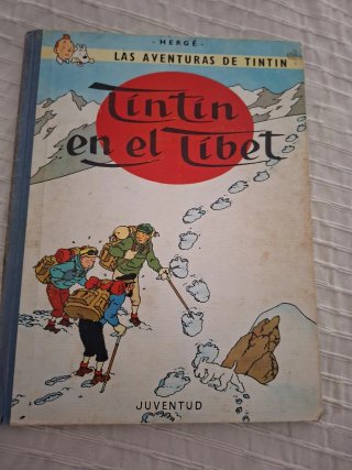 Tintín en el Tíbet segunda edición