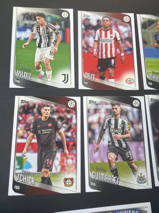 Cromos Topps Champions League 2025/26