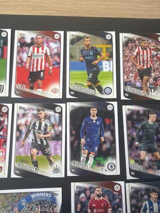 Cromos Topps Champions League 2025/26