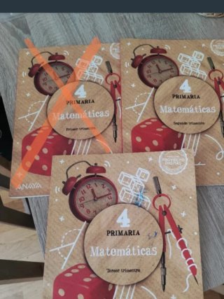 Libros matemáticas 4 primaria Anaya