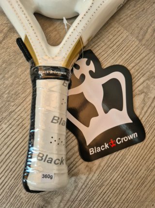 Pala pádel Black Crown Piton White