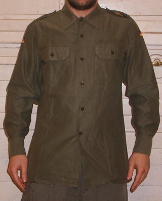 Chaquetas ejército alemán verde