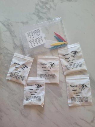 500 Elastici Ortodontici 3/16 + 5 Posizionatori
