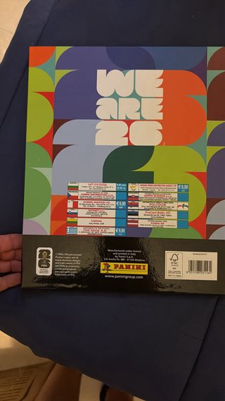Álbum Tapa Dura Mundial FIFA 2026 + Caja 50 Sobres