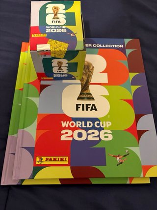 Álbum Tapa Dura Mundial FIFA 2026 + Caja 50 Sobres