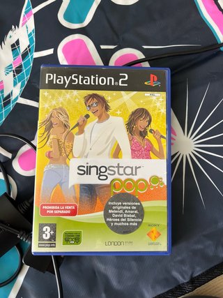 PlayStation 2 Singstar Pop Karaoke