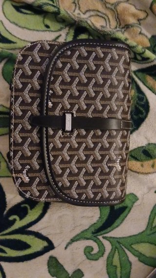 Bolso bandolera negro y marrón