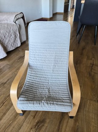 Sillón infantil Poäng IKEA madera