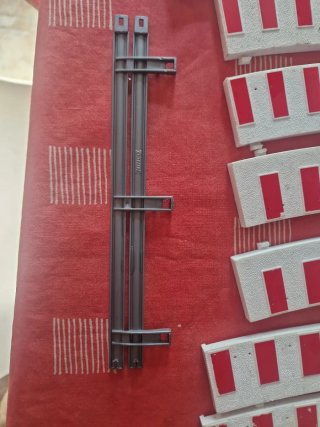 Pistas Scalextric Curvas Blancas y Rojas