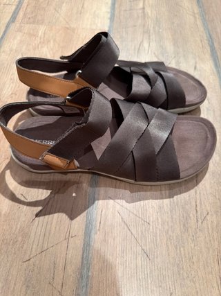 Sandalias Merrell Marrones Mujer
