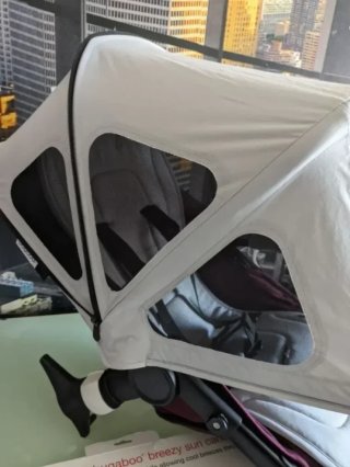 Conjunto bugaboo Misty grey Fox y camaleon