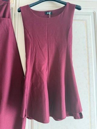 Completo estivo ballon rosso