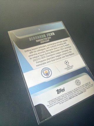 Cromo Topps 25/26 Bernardo Silva