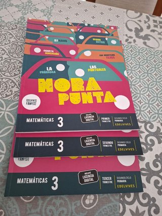 Matemáticas 3, Segundo Ciclo, Primaria, Edelviv...