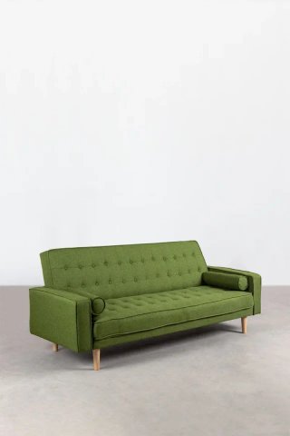 Sofá Cama 3 Plazas Sklum Verde