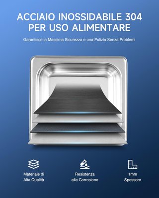 Pulitore Ultrasuoni CREWORKS 1L LB040