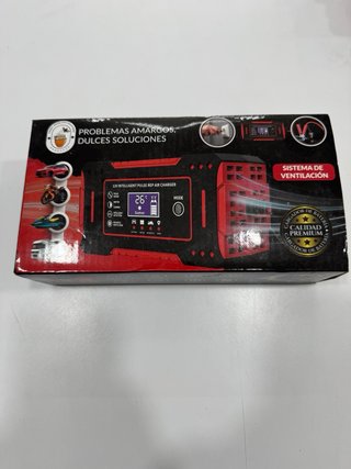 Cargador Batería Coche 12V / 6A Inteligente