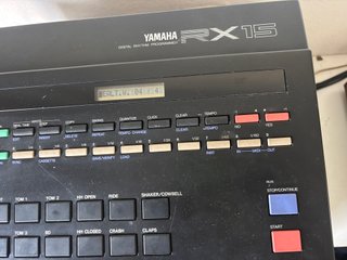 Yamaha RX15 Drum Machine Vintage