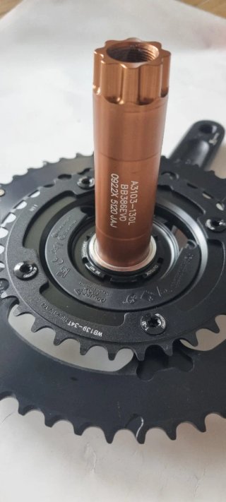 Bielas FSA Power2Max 50/34T - Potenciometro