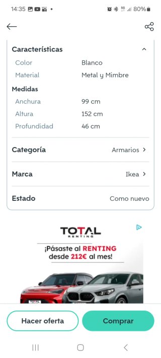 Burro perchero Ikea