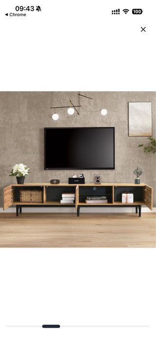 Mueble TV Industrial 175cm