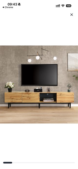 Mueble TV Industrial 175cm
