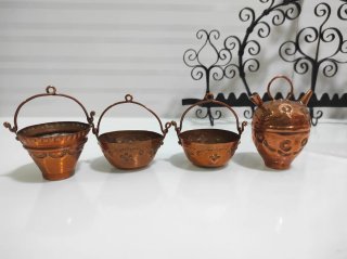 Decoración Cocina Cobre y Hierro