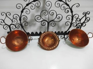 Decoración Cocina Cobre y Hierro