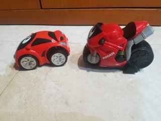 Coche y Moto Bebe Juguete