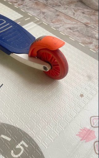 Patinete Oxelo B1 3 Ruedas Azul Naranja