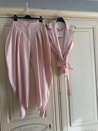 Completo pipistrello estivo rosa