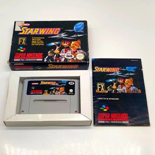 Starwing - Nintendo Snes - Pal Gig Ed Italiana