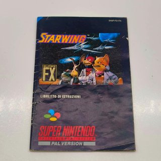 Starwing - Nintendo Snes - Pal Gig Ed Italiana